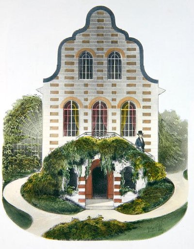 Een Nederlands huis, illustratie uit 