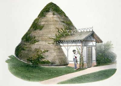 Het IJs-huis in Courbeton, illustratie uit 