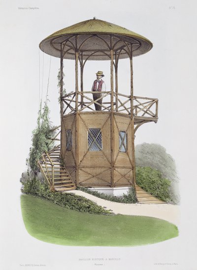 Rustiek paviljoen in Marcilly, uit 