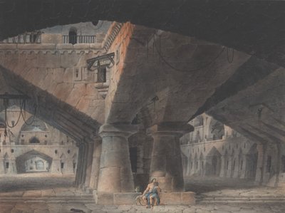 Man zittend in de gevangenis, 1781 door Victor Jean Nicolle