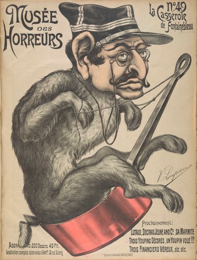 Musée des Horreurs Galerie der Verschrikking: Alfred Dreyfus, 1900 door Victor Lenepveu