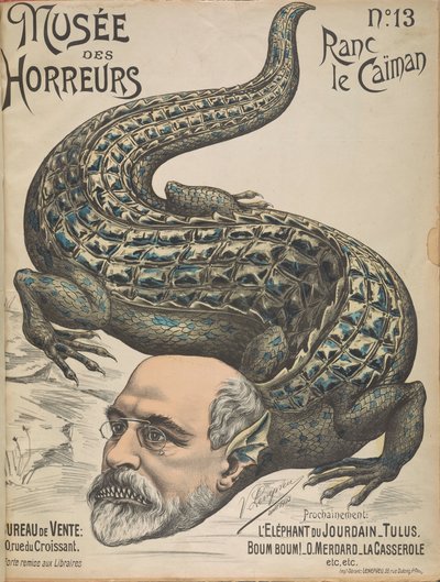 Musée des Horreurs Galerie der Verschrikking: Arthur Ranc door Victor Lenepveu