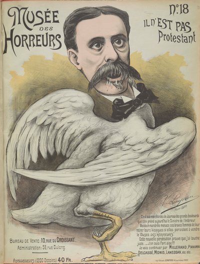 Musée des Horreurs Galerij van gruwelen: Ludovic Trarieux, 1899 door Victor Lenepveu