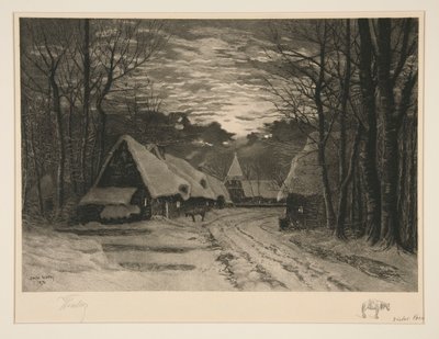 Avondshow door Victor Louis Focillon