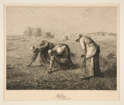 Les glaneuses door Victor Louis Focillon