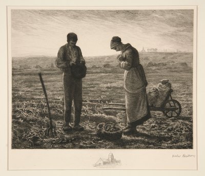 De Angelus door Victor Louis Focillon