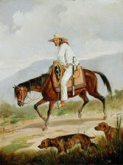 Wandelen met de honden door Victor Patricio de Landaluze