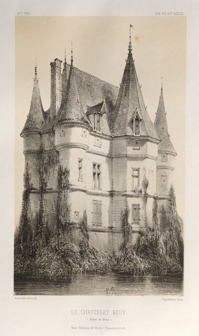 Le Chastenet-Neuf (Saône et Loire) door Victor Petit