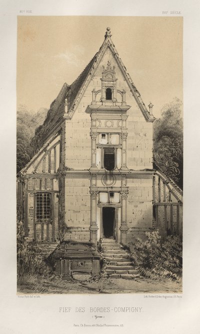 Fief Des Bordes-Compigny (Yonne) door Victor Petit