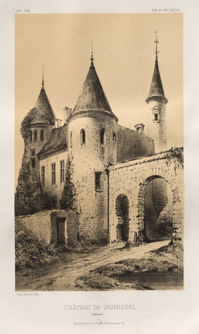 Château du Vaumissel (Calvados) door Victor Petit