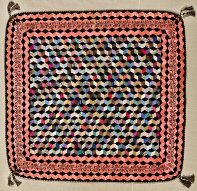 Tumbling Blocks Quilt door Victoria Royall Broadhead