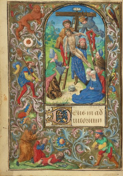 De getuigenis door Vienna Master of Mary of Burgundy