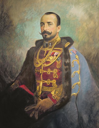 Aartshertog Jozef August van Oostenrijk, c.1916 door Vienna Nedomansky Studio
