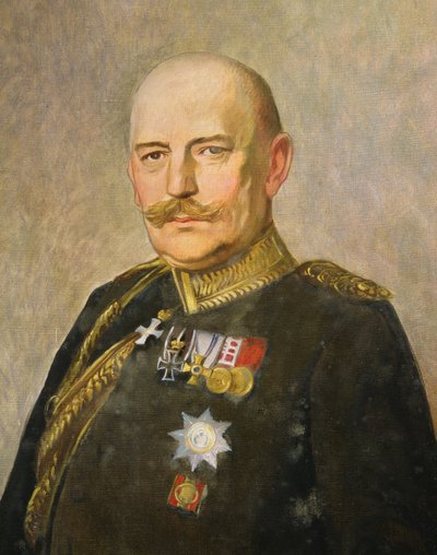 Generaal Helmuth von Moltke de Jongere, ca. 1916 door Vienna Nedomansky Studio
