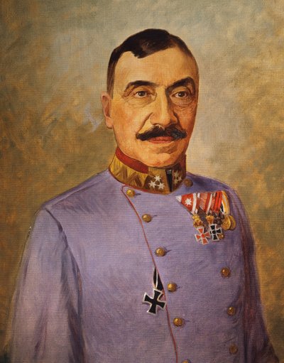Generaal Karl von Pflanzer-Baltin, ca. 1916 door Vienna Nedomansky Studio