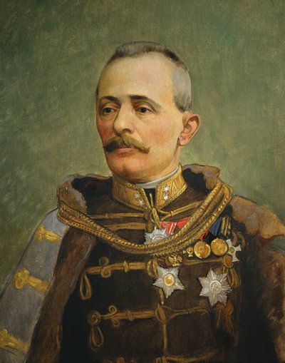 Generaal Svetozar Boroevic von Bojna, c.1916 door Vienna Nedomansky Studio