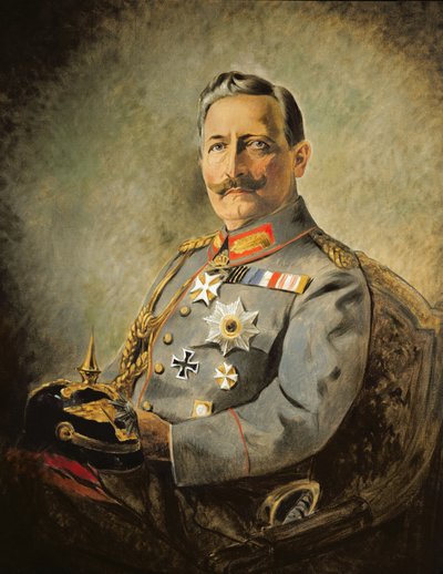 Wilhelm II, Duitse Keizer, ca. 1916 door Vienna Nedomansky Studio