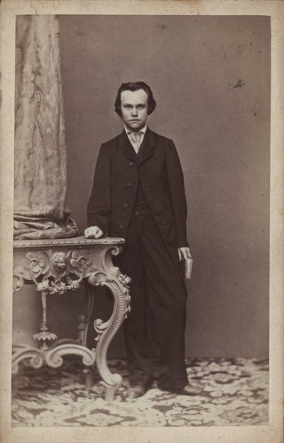 Portret van de componist Anton Rubinstein 1829-1894 door Vienna . Photo studio Franz Schultz