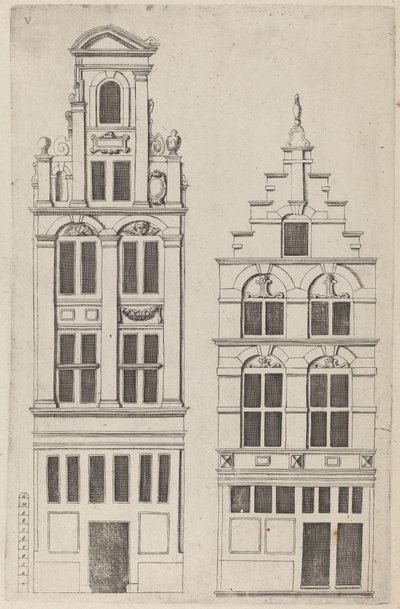 Nederlandse gevelverhoging: pl. 5 door Vignola