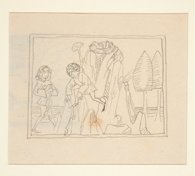 Originele tekeningen en manuscripten van de kunstenaar, en documentair materiaal. door Viking Eggeling
