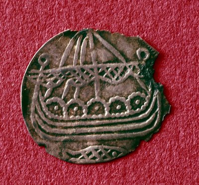 Munt met een Drakkar door Viking Viking
