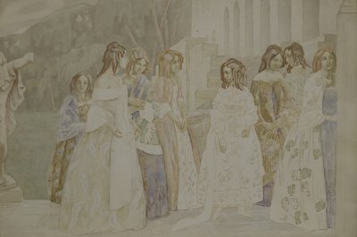 Requiem door Viktor Elpidiforovich Borisov Musatov