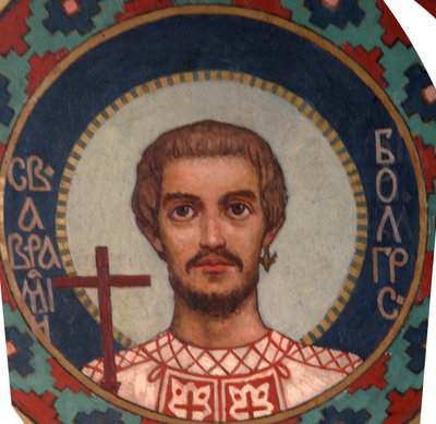 Sint Abraham van Bulgarije door Viktor Mikhaylovich Vasnetsov