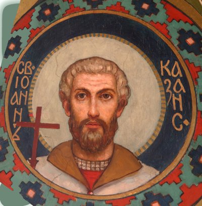 Heilige Martelaar Johannes van Kazan door Viktor Mikhaylovich Vasnetsov