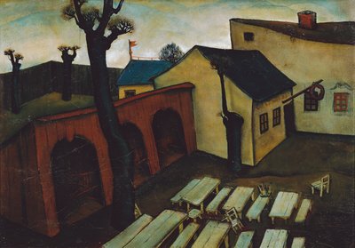 Herberg in de voorstad door Viktor Planckh