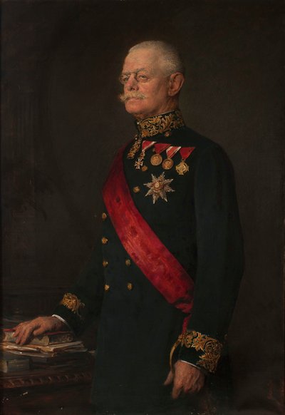 Dr. Eugen Hauenschield-Bauer Freiherr von Przerab door Viktor Stauffer