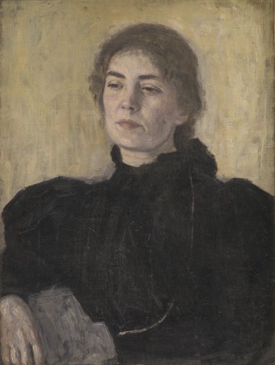 Thora Bendix, geboren Anne Victoria Sundberg door Vilhelm Hammershøi