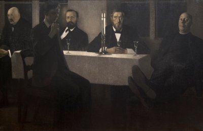 Vijf portretten door Vilhelm Hammershoi