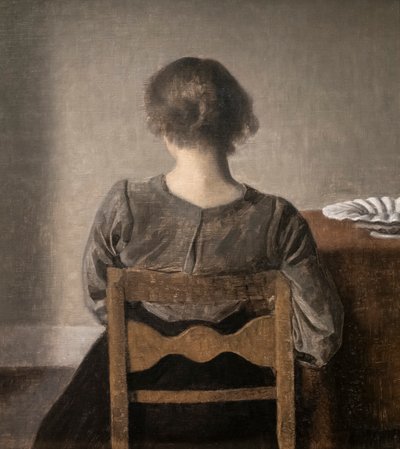 Hvile ook wel Repos genoemd door Vilhelm Hammershoi