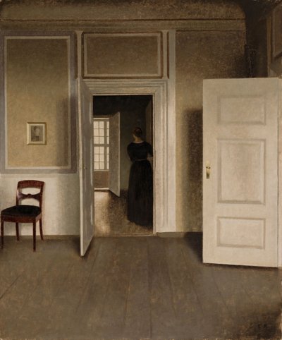  door Vilhelm Hammershøi