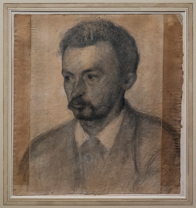 Zelfportret door Vilhelm Hammershoi
