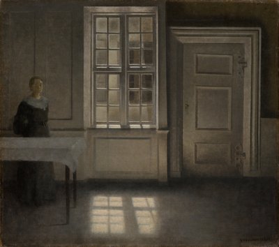  door Vilhelm Hammershøi