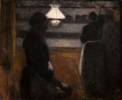 De Bakkerij door Vilhelm Hammershoi