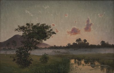 Een Zomeravond bij Ry door Vilhelm Kyhn