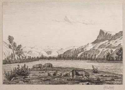 Berggebied in Tirol door Vilhelm Kyhn