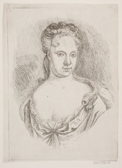 Dameportret door Vilhelm Kyhn
