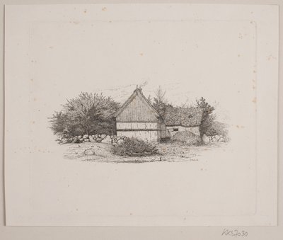 Een boerderij door Vilhelm Kyhn