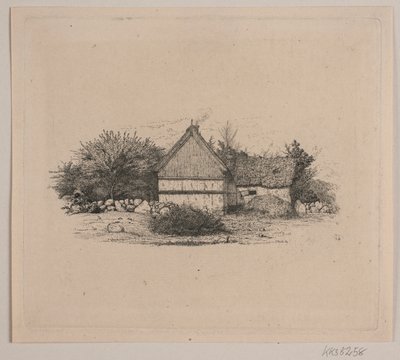 Een boerderij door Vilhelm Kyhn