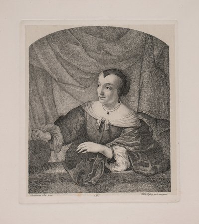 Portret van Ferdinand Bols vrouw door Vilhelm Kyhn