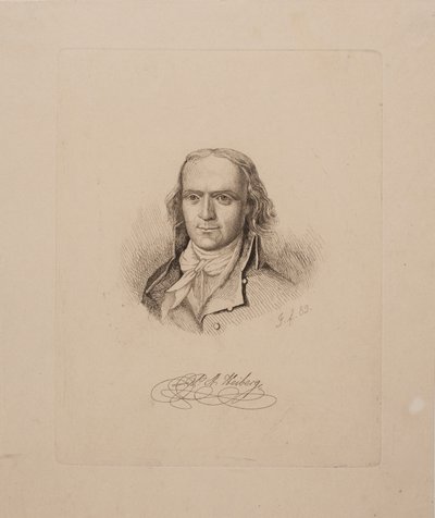 Portret van P. A. Heiberg door Vilhelm Kyhn