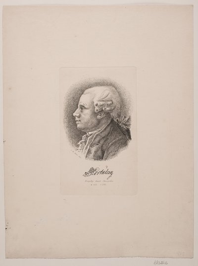 Portret van acteur Marcus Ulsøe Hortulan door Vilhelm Kyhn