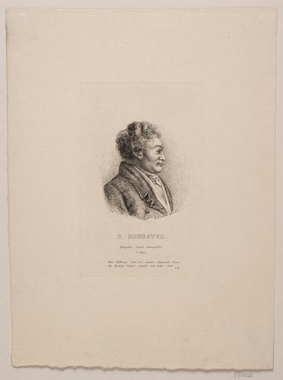Portret van acteur Rongsted door Vilhelm Kyhn