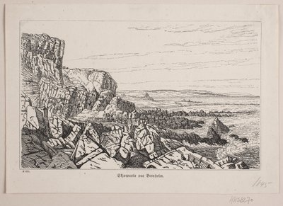 Landschap op Bornholm door Vilhelm Kyhn