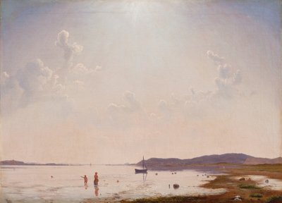 Uitzicht op de Roskilde Fjord bij Frederikssund, Seeland door Vilhelm Kyhn