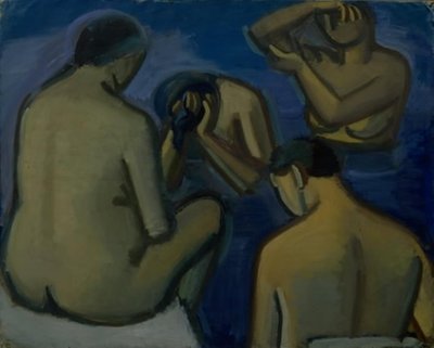 Na het Bad door Vilhelm Lundstrøm