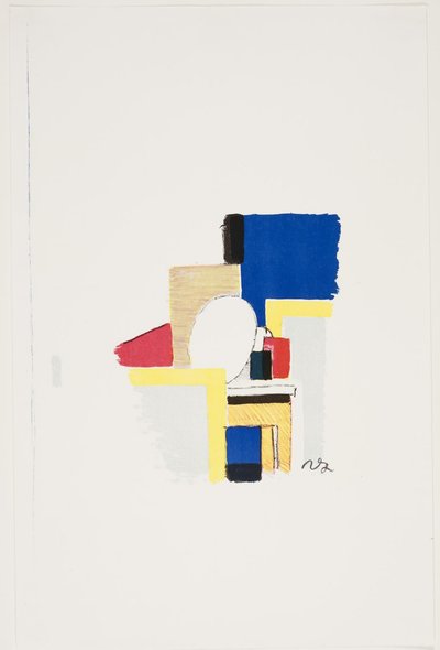 Compositie. Overtollige druk van "Klingen" 1942 p. 29 door Vilhelm Lundstrøm